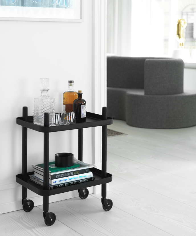 Normann Copenhagen Block Rullebord Sort/Sort