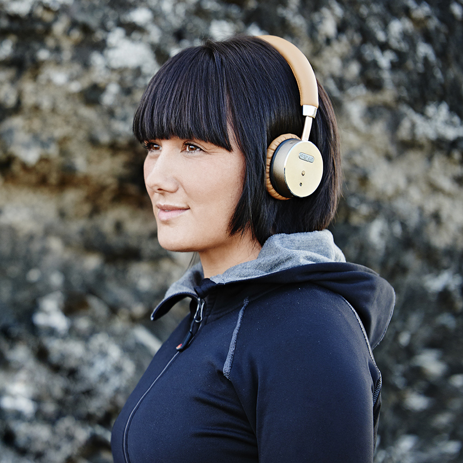 SACKit - WOOFit Bluetooth Headphone, Golden